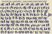 Challenge Together Font, a Serif Font by 177Studio (Thumbnail 6 of 7)