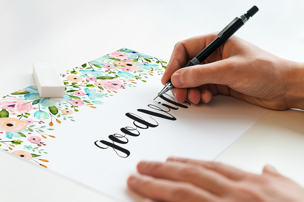 Flower Clip Art - Aeriform, an Illustration by DigitalCloud (Photo 3 of 7)