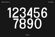 Nuwe Modern Grotesk Font, a Sans Serif Font by GRVS Studio (Thumbnail 4 of 7)