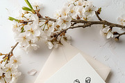 Sakura Flowers Line Art SVG, an Object Graphic by Dervik Art Store (Thumbnail 3 of 9)
