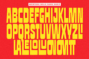 Montera - Retro Bold Sans & Script, a Font by Hasbi Creative (Thumbnail 9 of 13)