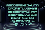 Quabork - Futuristic Square Fonts, a Sans Serif Font by Konstantine Studio (Thumbnail 4 of 4)