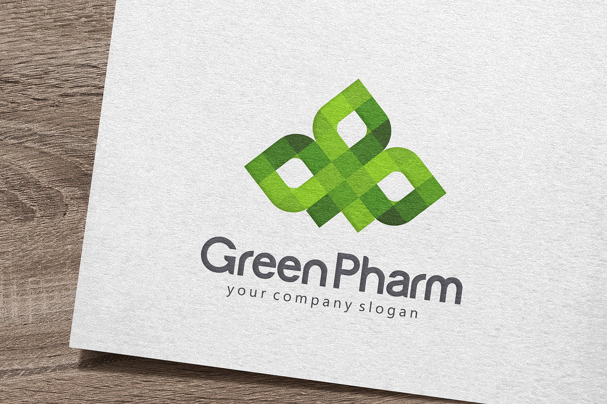 GreenPharm Logo, a Branding & Logo Template by IKarGraphics (Photo 1 of 4)