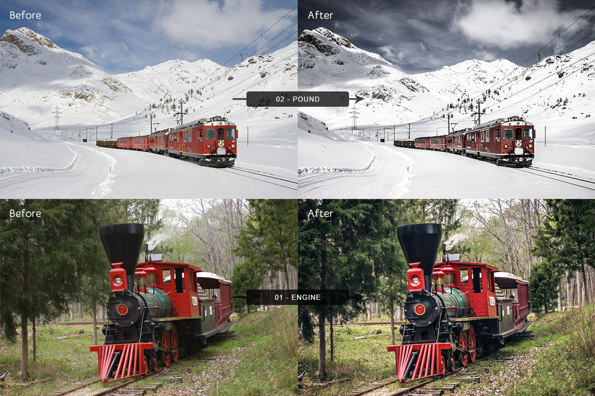 Harsh Reality Lightroom Presets preview 2