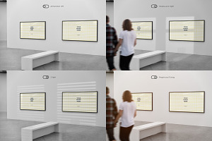 Art Gallery MockUp / Poster