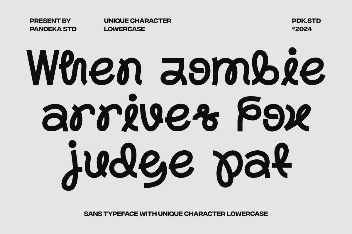 Ligema - Experimental Unique Sans, a Sans Serif Font by Pandeka Studio (Photo 2 of 11)