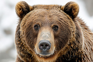 Portrait of big brown bear, an Animal Photo by AlyaAnd