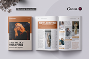 Clothing Newsletter | Canva, a Brochure Template by ArtisticLand (Thumbnail 1 of 10)
