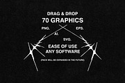 *(Neo) Tribals Graphics Pack, an Illustration by Design syndrome (Thumbnail 3 of 6)