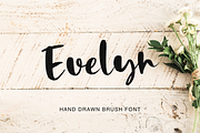 Evelyn, a Script Font by Larin Type Co. (Thumbnail 1 of 9)