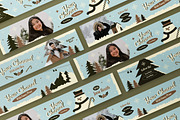 Flat Design Winter YouTube Cover, a Social Media Template by graphicook (Thumbnail 3 of 3)