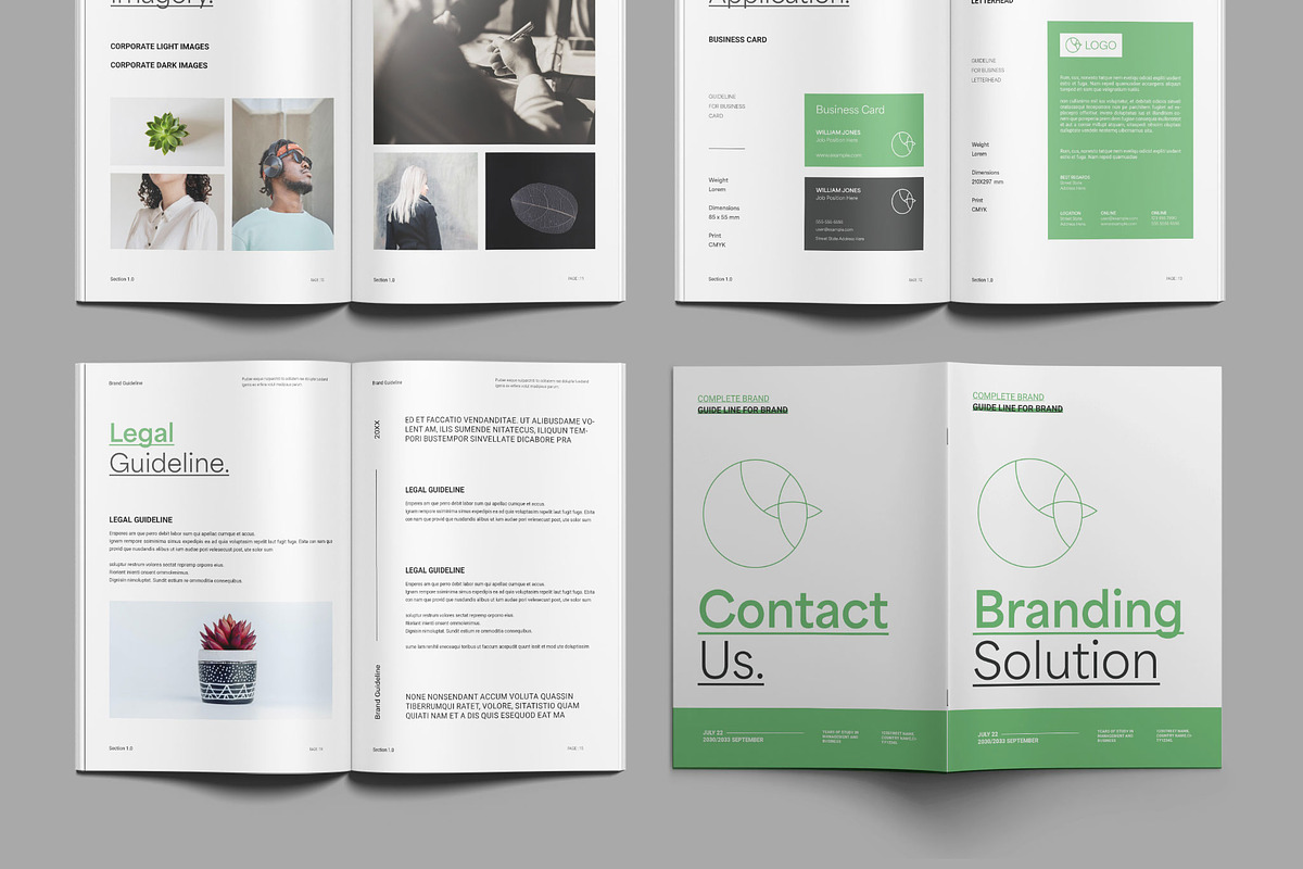 Brand Guideline Template, a Brochure Template by ClickPaint_Studio (Photo 5 of 5)