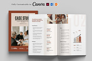 Case Study Template, MS Word, a Brochure Template by DesVert (Thumbnail 1 of 6)