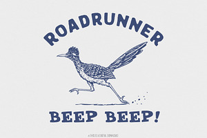 Greater Roadrunner Vector Art, PNG, an Illustration by SharpMarketplace
