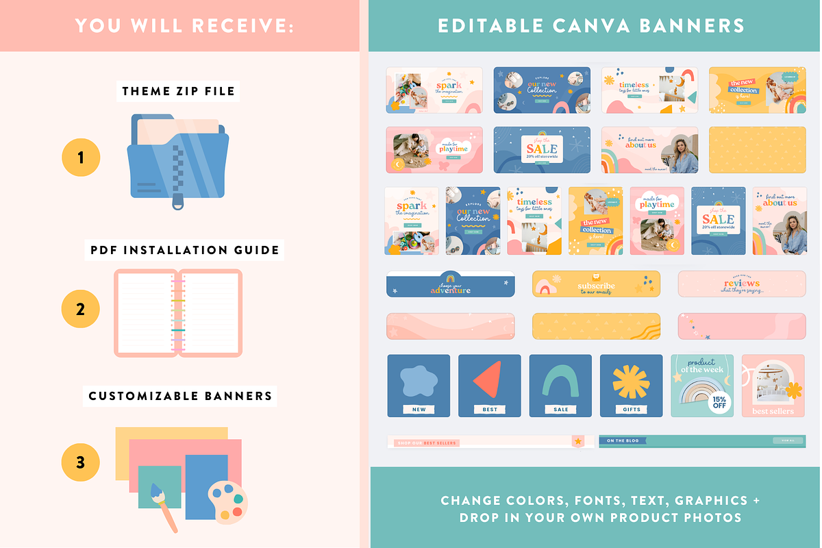 Primary Colors Shopify Theme | Kids, a Shopify Template by Design Pixie (Photo 6 of 11)