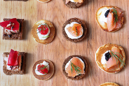Canapés, a Food & Drink Photo by Chokolat.Pimienta
