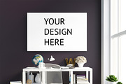 10 workplace poster mock up, a Print Template by ChromiumHeart (Thumbnail 8 of 11)