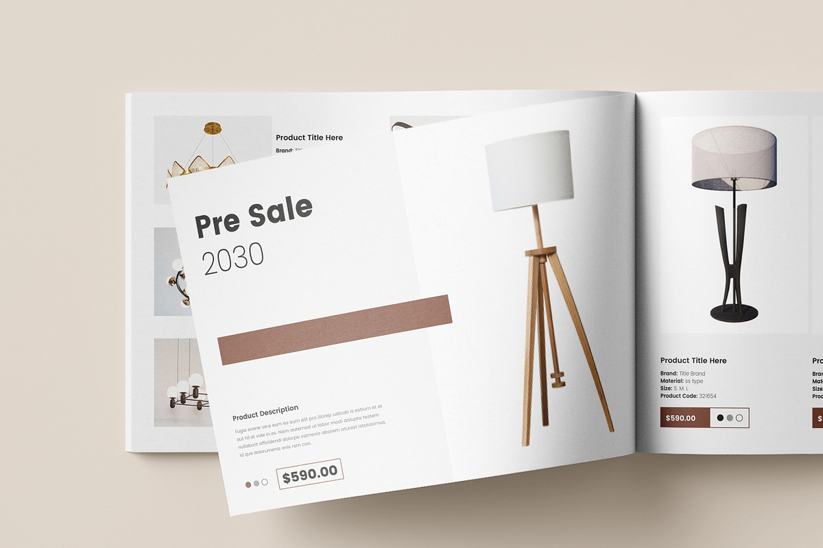 Product Catalog Template, Brochure preview 6