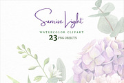 Watercolor Floral Collection, an Object Graphic by JSolomatina (Thumbnail 5 of 5)