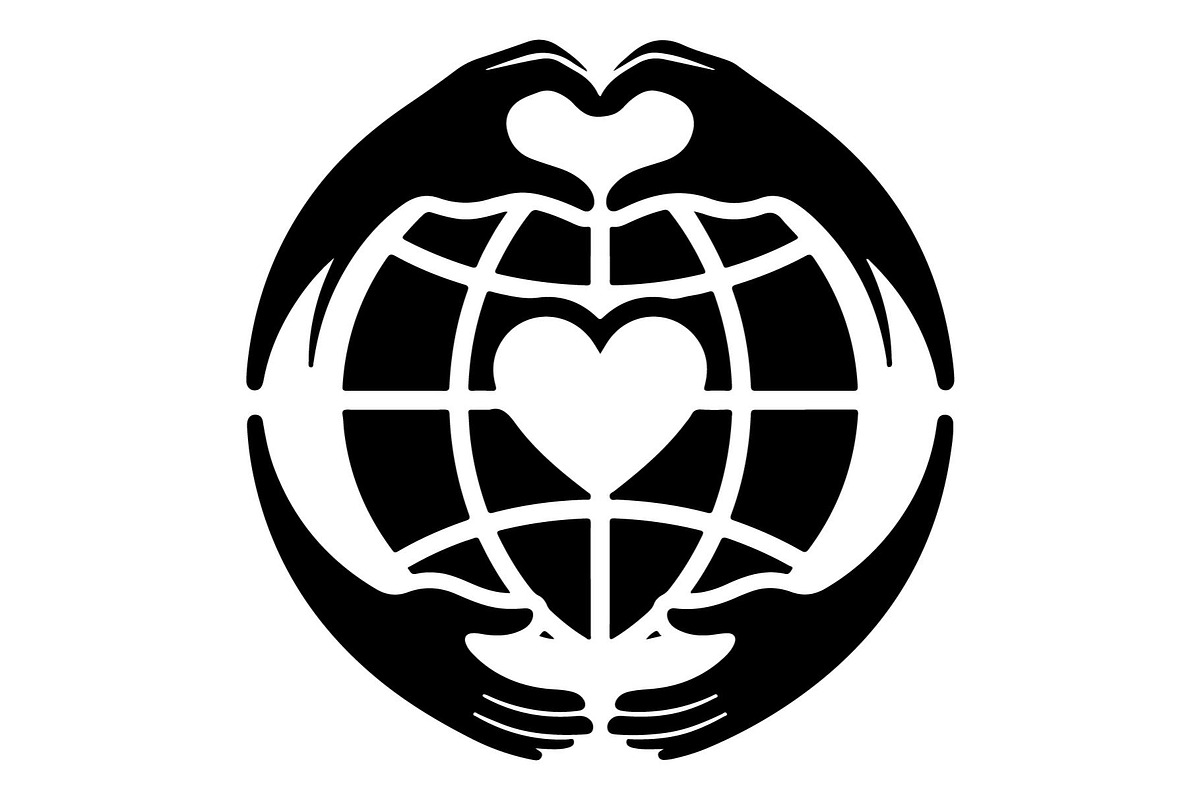 Global Love Heart Hands, an Object Graphic by Gfx_Store (Photo 9 of 15)