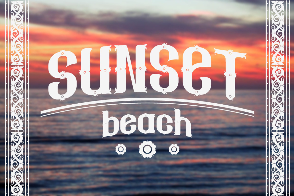 Kalimantan Typeface preview 3