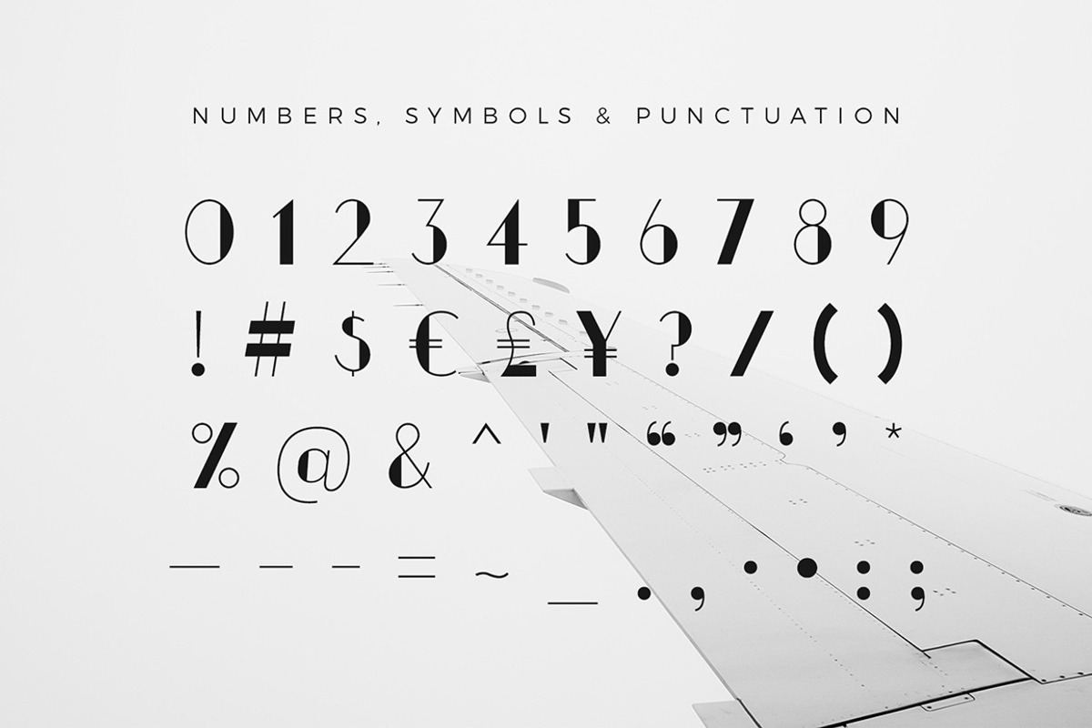 Aviator - Elegant Art Deco Font, a Sans Serif Font by Medialoot (Photo 3 of 4)