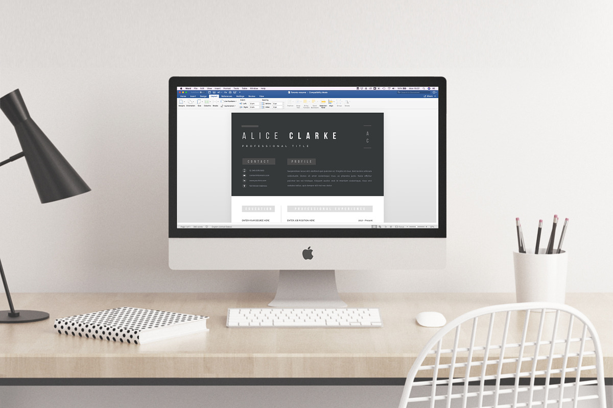 Resume Template 1, 2 page | Oslo, a Resume Template by Resume Angels (Photo 6 of 9)