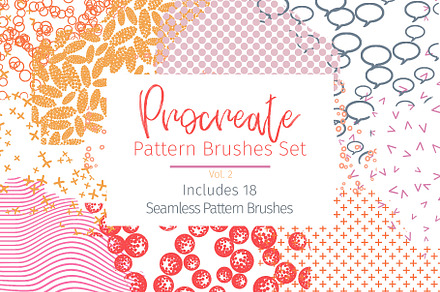 Procreate seamless pattern brushes