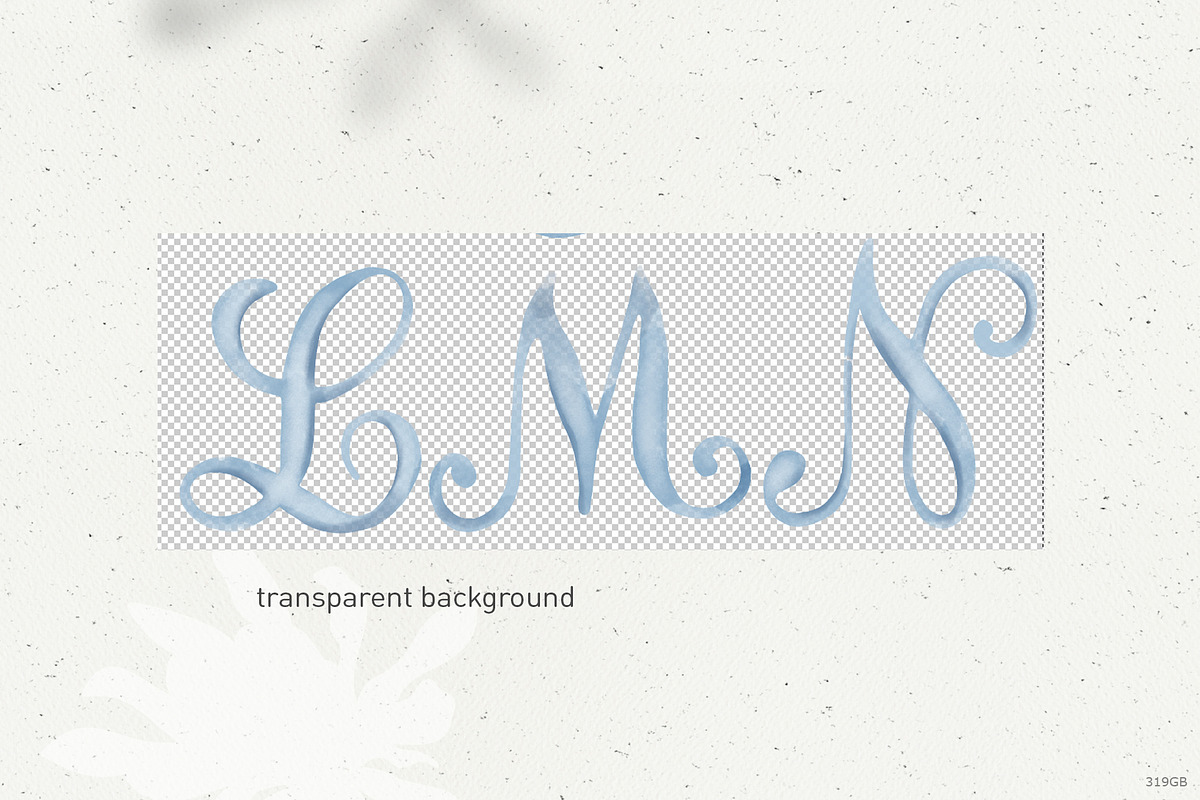 Wedding crest monogram letters, a Decorative Illustration by GrafikBoutique (Photo 2 of 3)