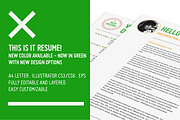 This is it Resume, a Resume Template by this is awsm (Thumbnail 3 of 5)