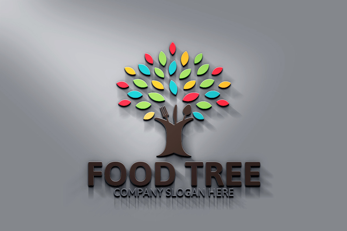 Food Tree Logo, a Branding & Logo Template by Josuf Media (Photo 2 of 5)