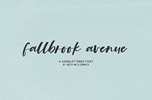 Fallbrook Avenue Script