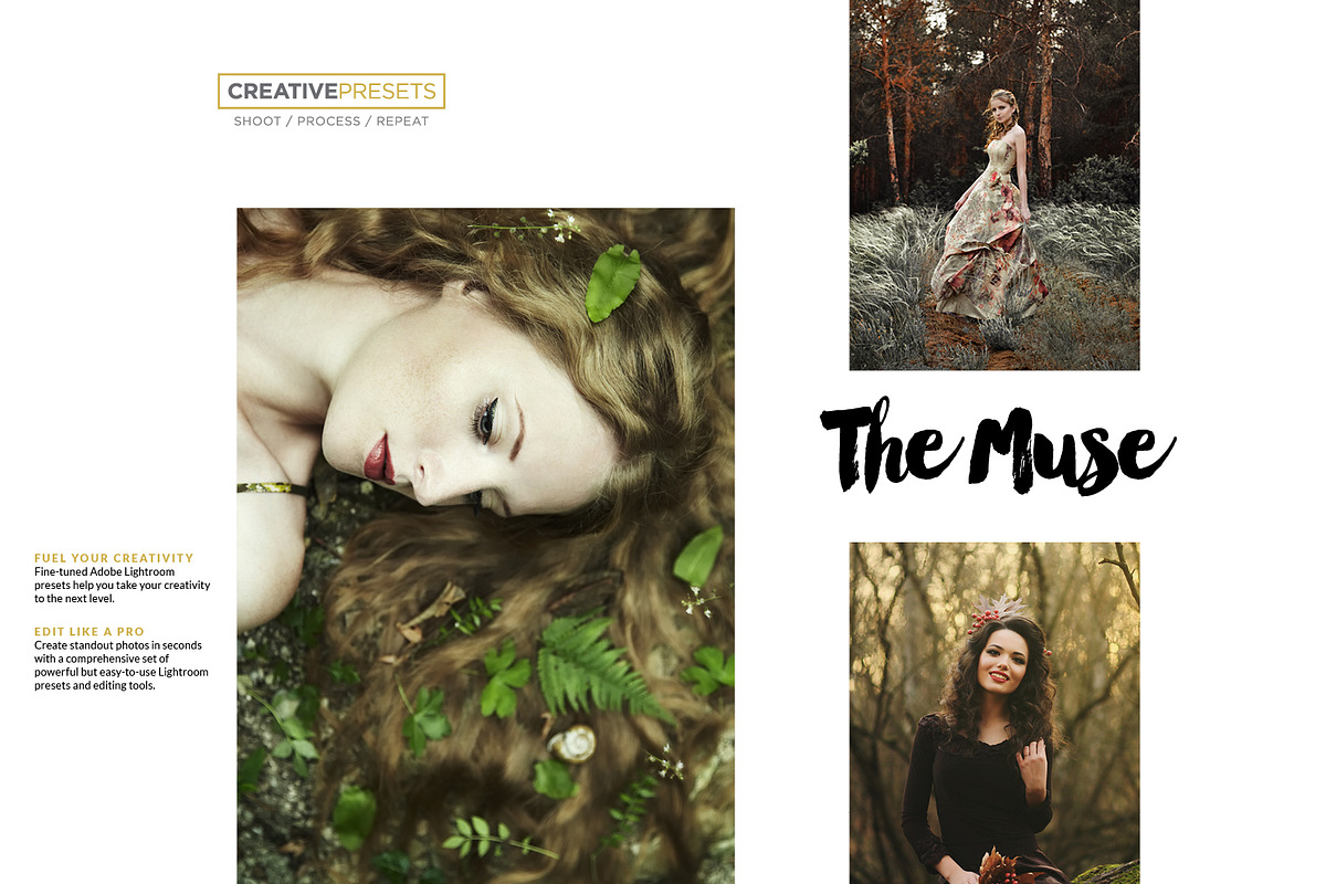 The Muse ~ 30 Lightroom Presets preview 3