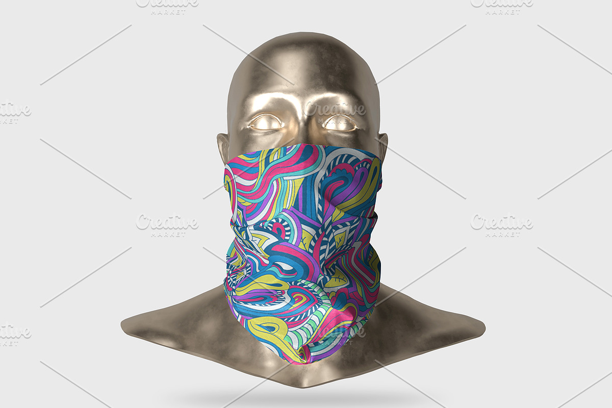 Bundle 3psd face masks mockups, a Mask Mockup by Radmila (Photo 10 of 10)