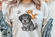 Quirky Friendship Clip Art, an Illustration by Sublimation Artist (Thumbnail 8 of 9)