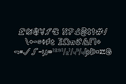 Neon Sepat - Light Party Font, a Sans Serif Font by QR Design Studio (Thumbnail 6 of 10)
