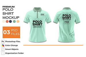 Premium Polo Mockup