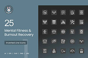 Mental Fitness & Burnout Recovery, an Outline Icon by IconBunny (Thumbnail 1 of 2)