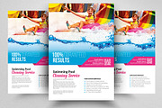 10 Pool Cleaning Flyers Bundle, a Flyer Template by Psd Templates (Thumbnail 9 of 11)
