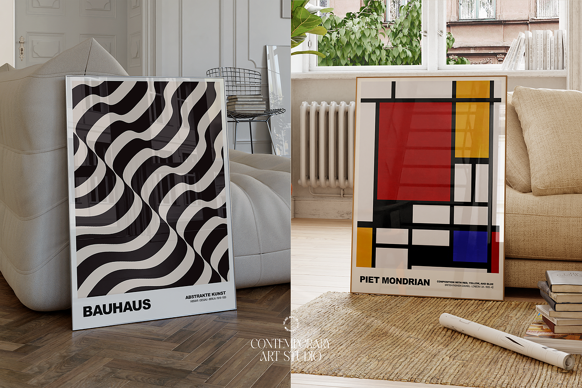 Contemporary Art 2, a Graphic by Wall Art Print Studio (Photo 16 of 19)