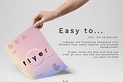 Holo Poster Flyer, a Flyer Template by Emma Make (Thumbnail 6 of 9)