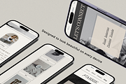 4Page Minimal Canva Website Template, a Landing Page Template by Marcia B Studio (Thumbnail 4 of 7)