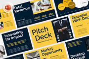 Pitch Deck Powerpoint, a Presentation Template by rgbryand (Thumbnail 1 of 7)