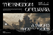 Avathe – Dark Fantasy RPG Font, a Blackletter Font by Inviline.co (Thumbnail 8 of 16)