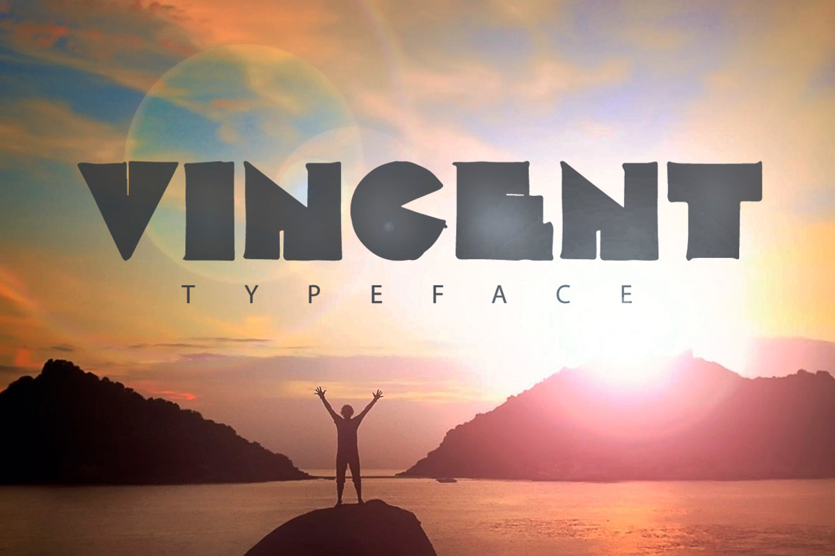 Vincent Grunge Font