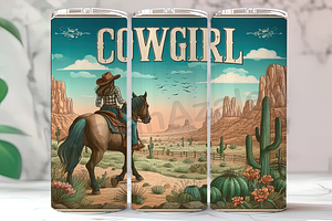 Cowgirl Adventure Tumbler