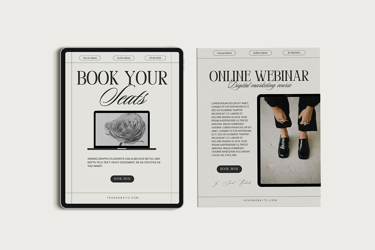 Ravenna Workbook Canva Template, a Marketing Template by Amaré Creative (Photo 5 of 9)