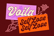 Pasta Monday Pixel Script, a Script Font by The Native Saint Club (Thumbnail 3 of 15)