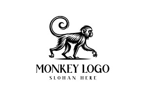 Monkey Logo, a Branding & Logo Template by Pixes