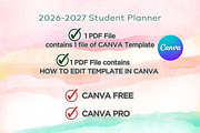 2026-2027 Student Planner, a Print Template by Adalin Shop (Thumbnail 13 of 13)